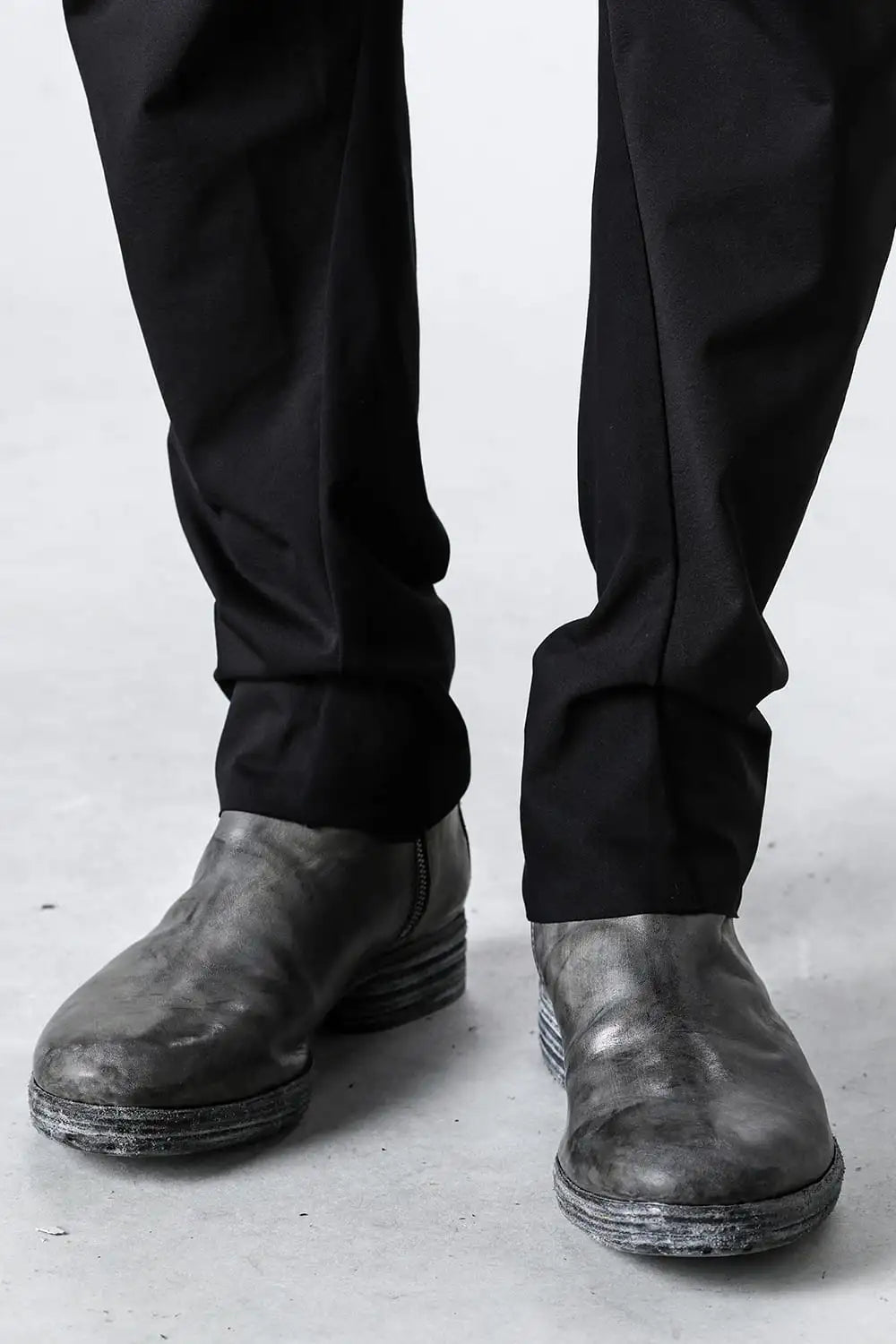 incarnation × DEVOA Boots Horse leather garment dyed Fade Gray