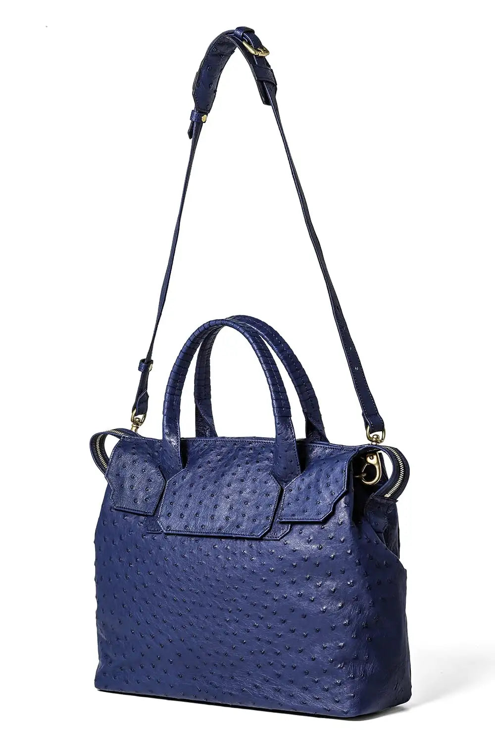 key hole BOSTON Ostrch Blue