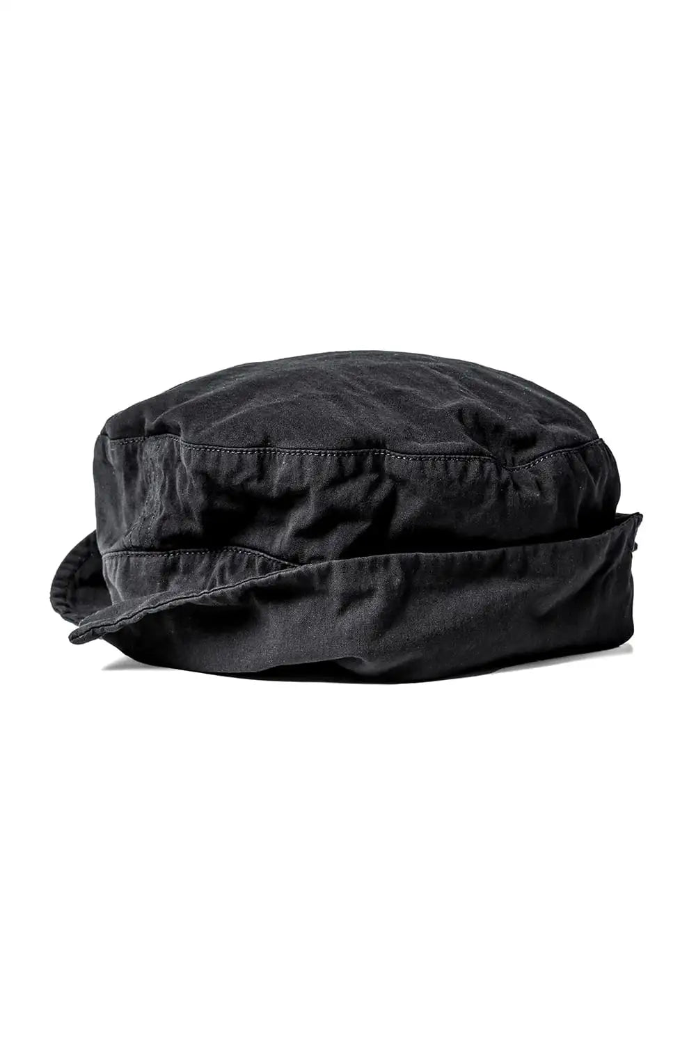 Dry Cotton Overdye Cap  Black