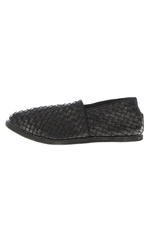 Woven Slip on - Kangaroo Full Grain