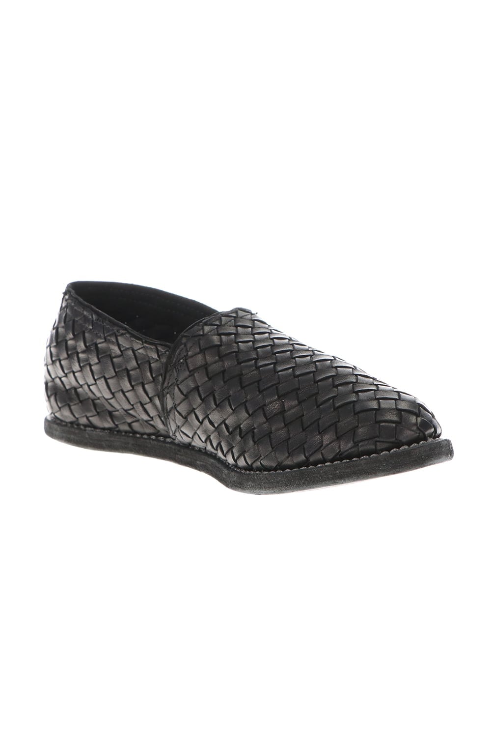 Woven Slip on - Kangaroo Full Grain