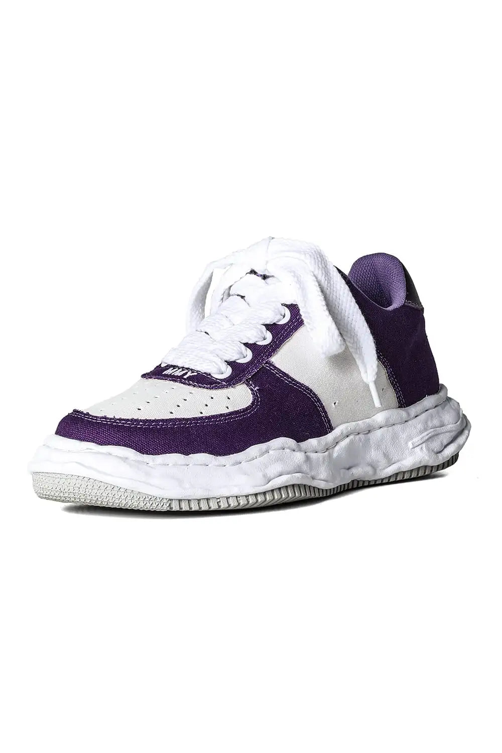 WAYNE Original sole Canvas Low-Cut sneakers Purple/White