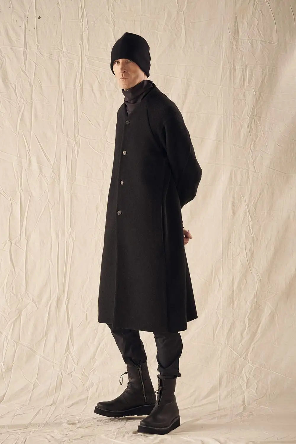 Coat hand sewing wool super 120’s / bamboo