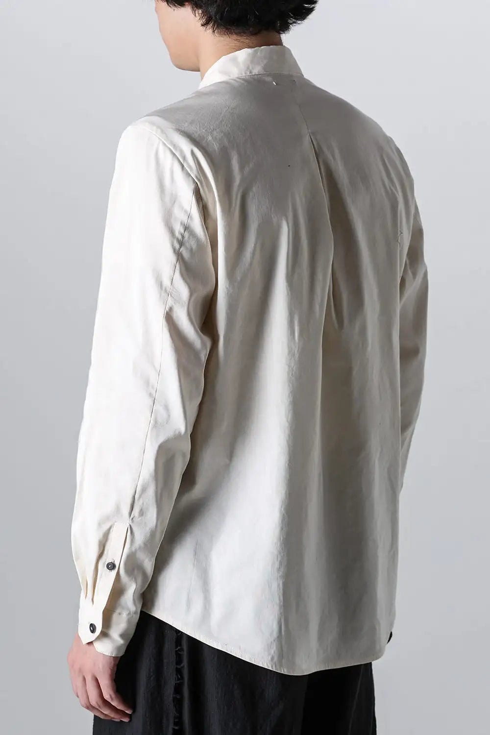 24SS-S1-SC : Yokeless Shirt Silk Cotton