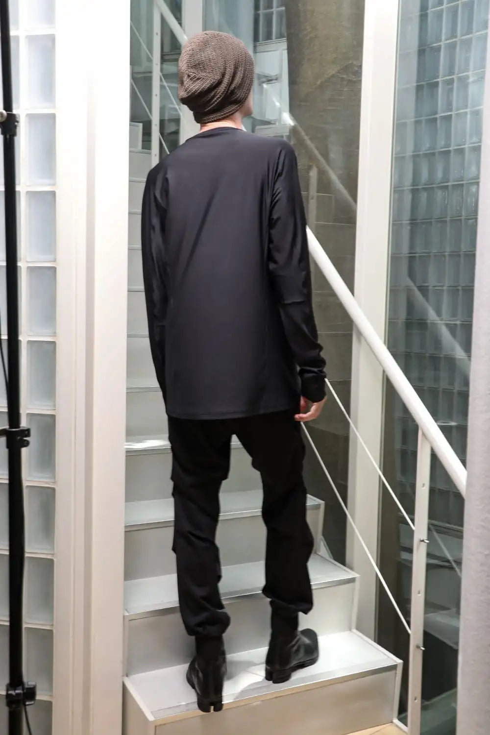 ロングスリーブ ハイブリット ヤーン ジャージー