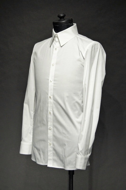 GalaabenD  16SS BASIC Broadcloth Stretch Shirt WHITE