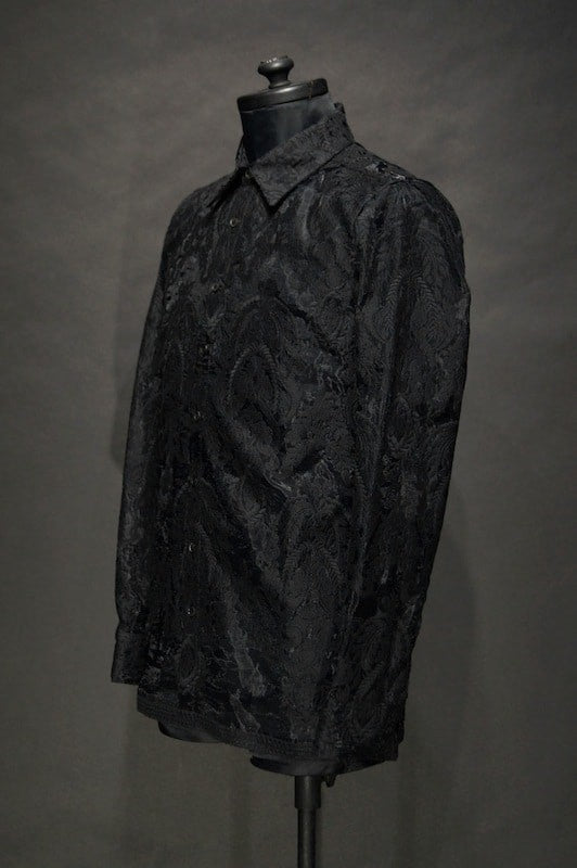 GalaabenD 16SS Organdy Rococo Embroidery Shirt