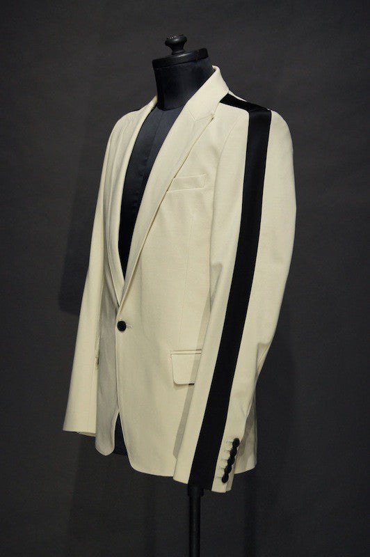 GalaabenD  16SS COOL MAX 1B Tailored Jacket BEIGE×BLACK