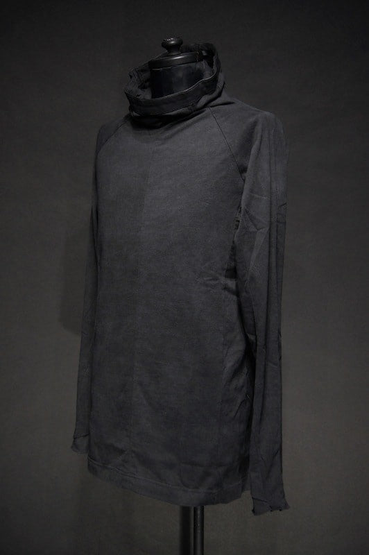 The Viridi-anne  16SS High Neck Cut Sew L/S BLACK