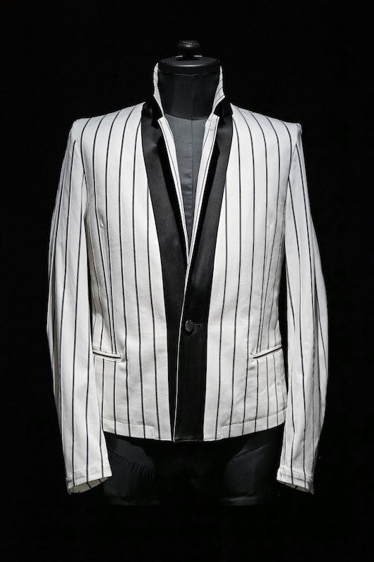 GalaabenD 16S Tuck Stripe Stretchy Jacket WHITE