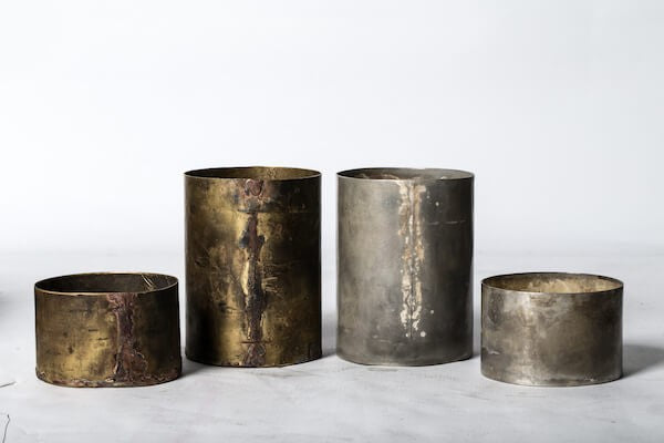 Parts of Four Brass Candle (60mm) FRA