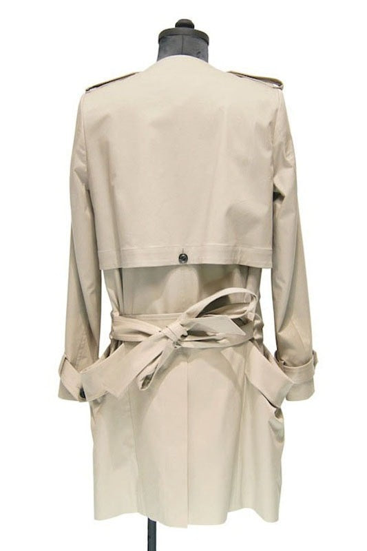 GalaabenD 14PS C/Ly Gabardine Stretch Trench Coat