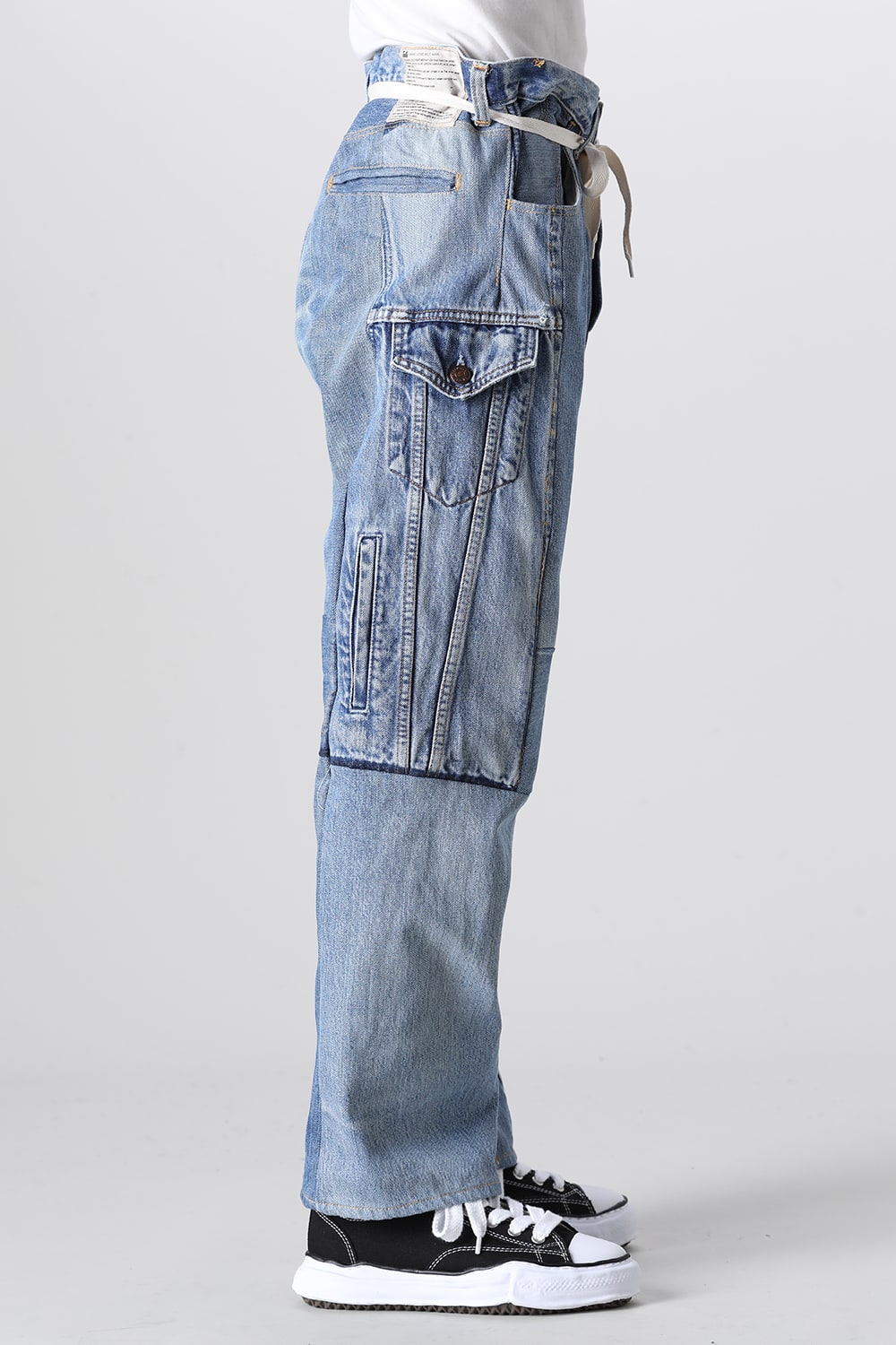 Denim Cargo Pants - L2
