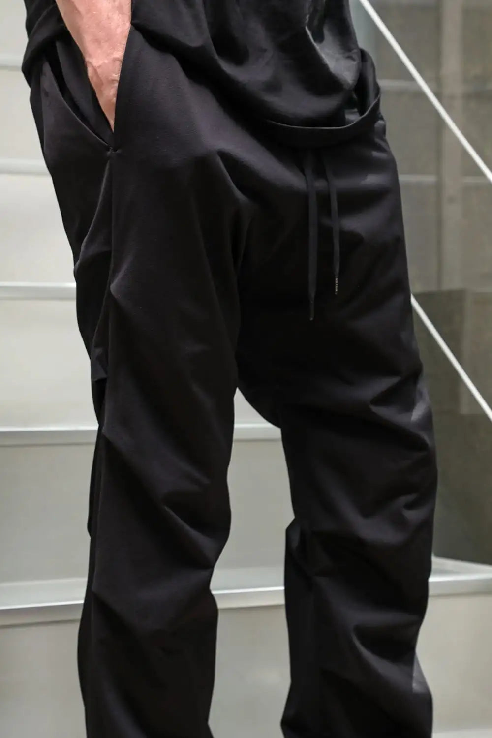 Jogger pants water repellent polyester