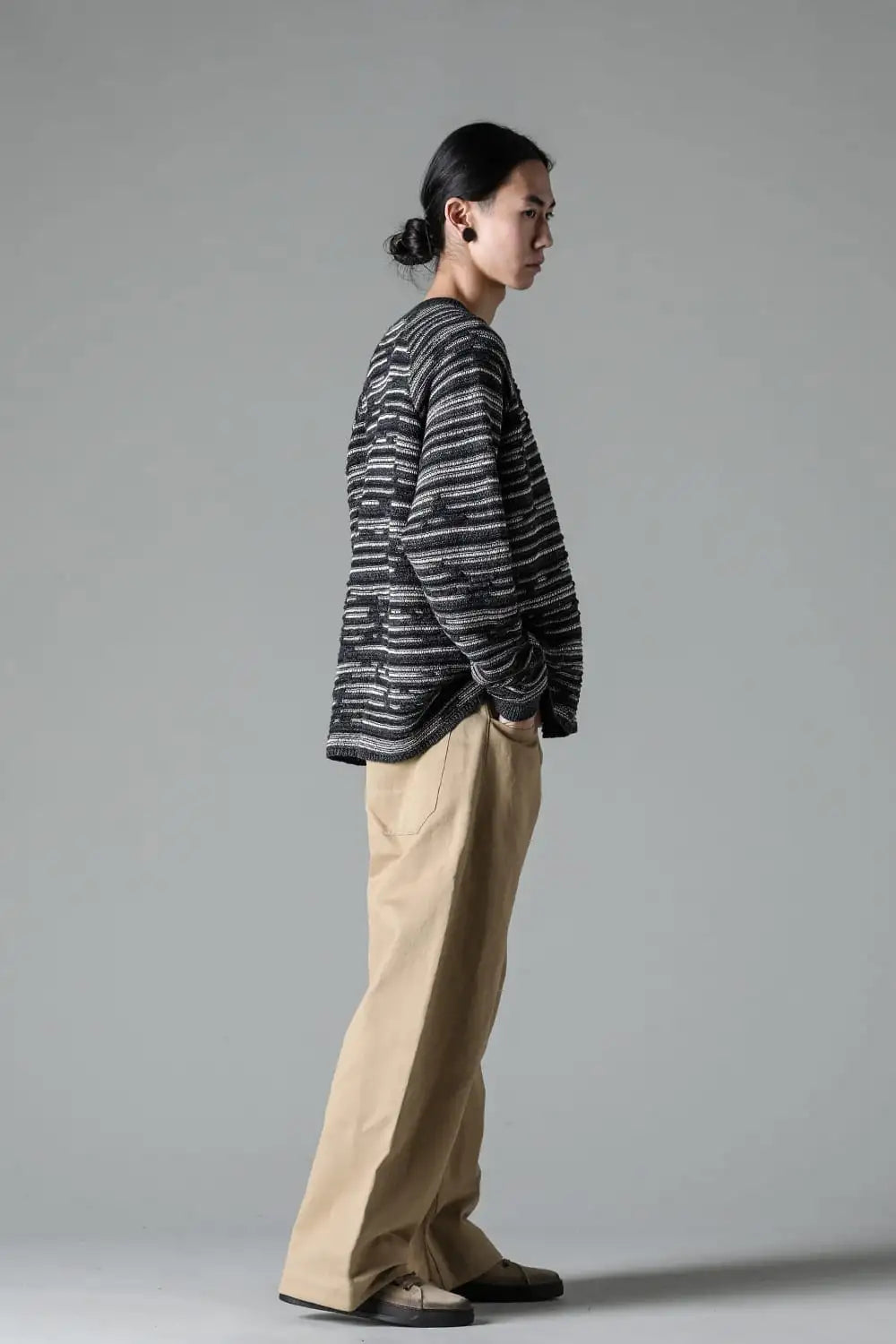 KNIT#64 Linen Cotton Yarn anthracite