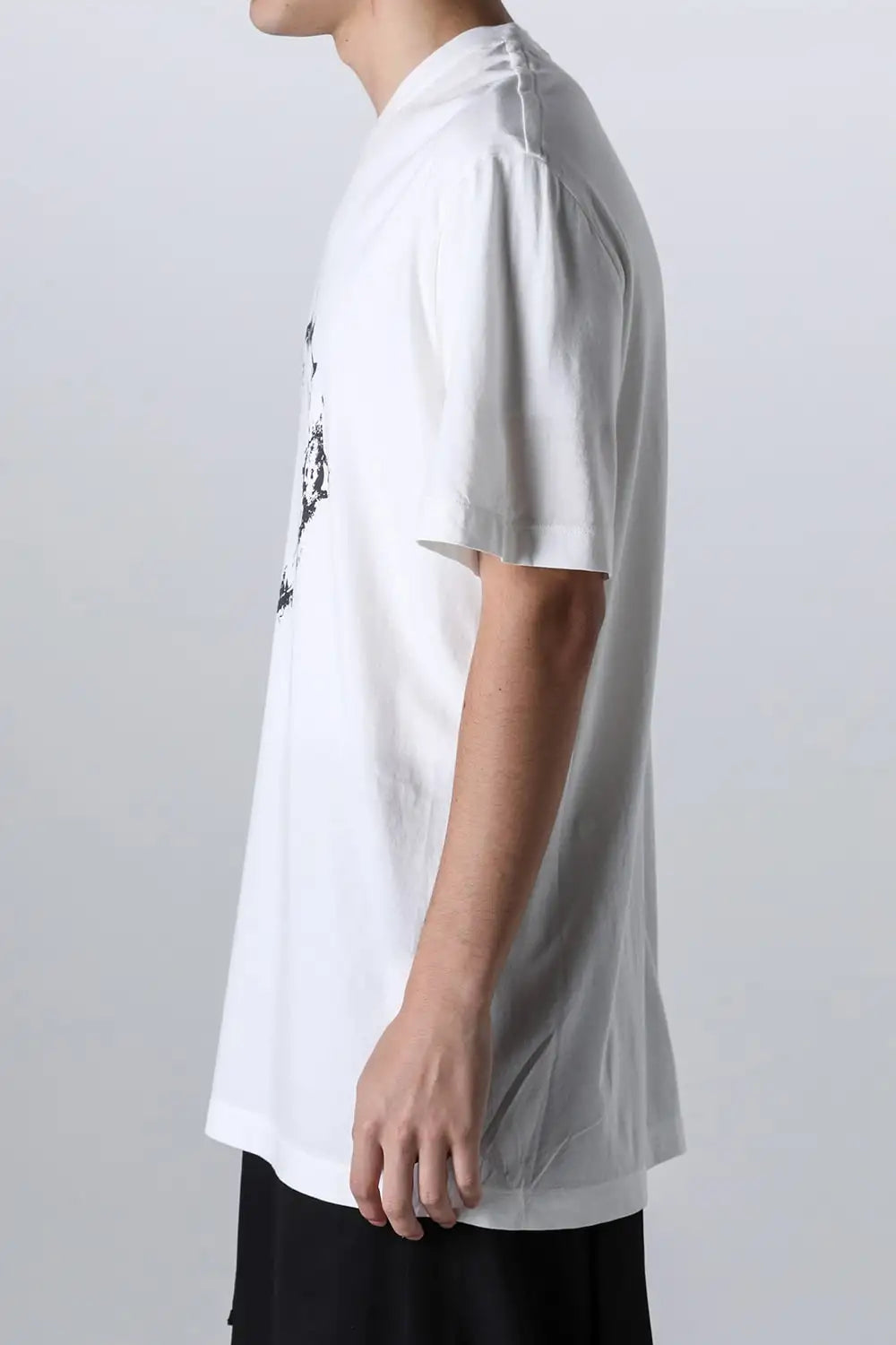 Cotton/Modal Jersey Regular T-shirt Off White