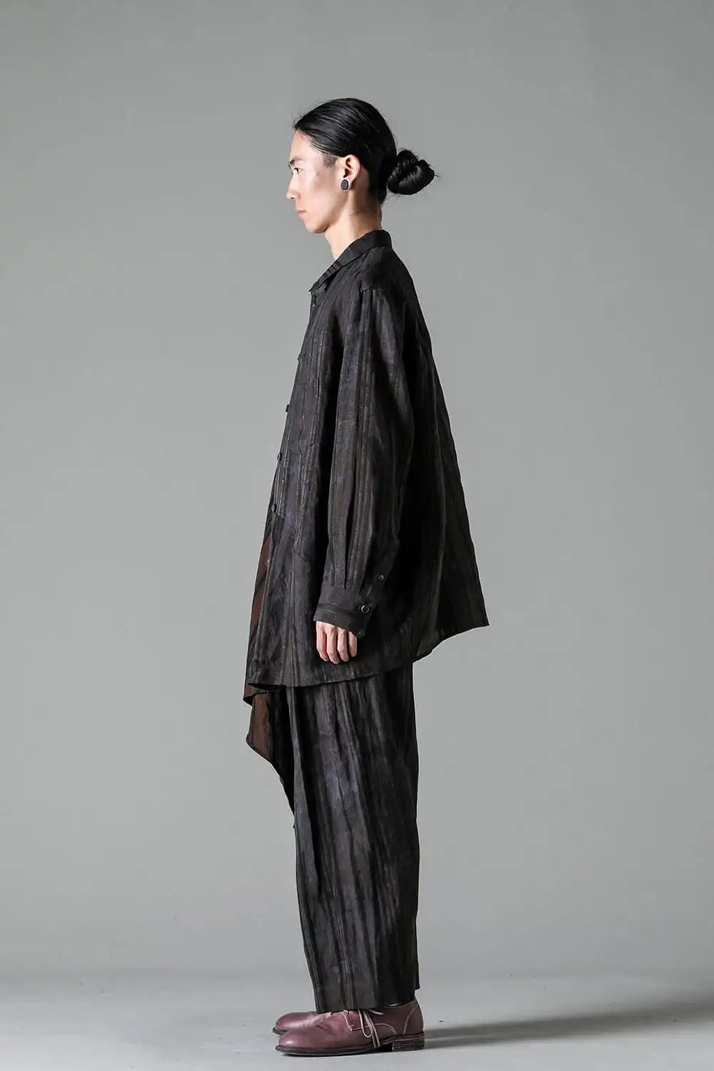 Asymmetic Paneled Shirt