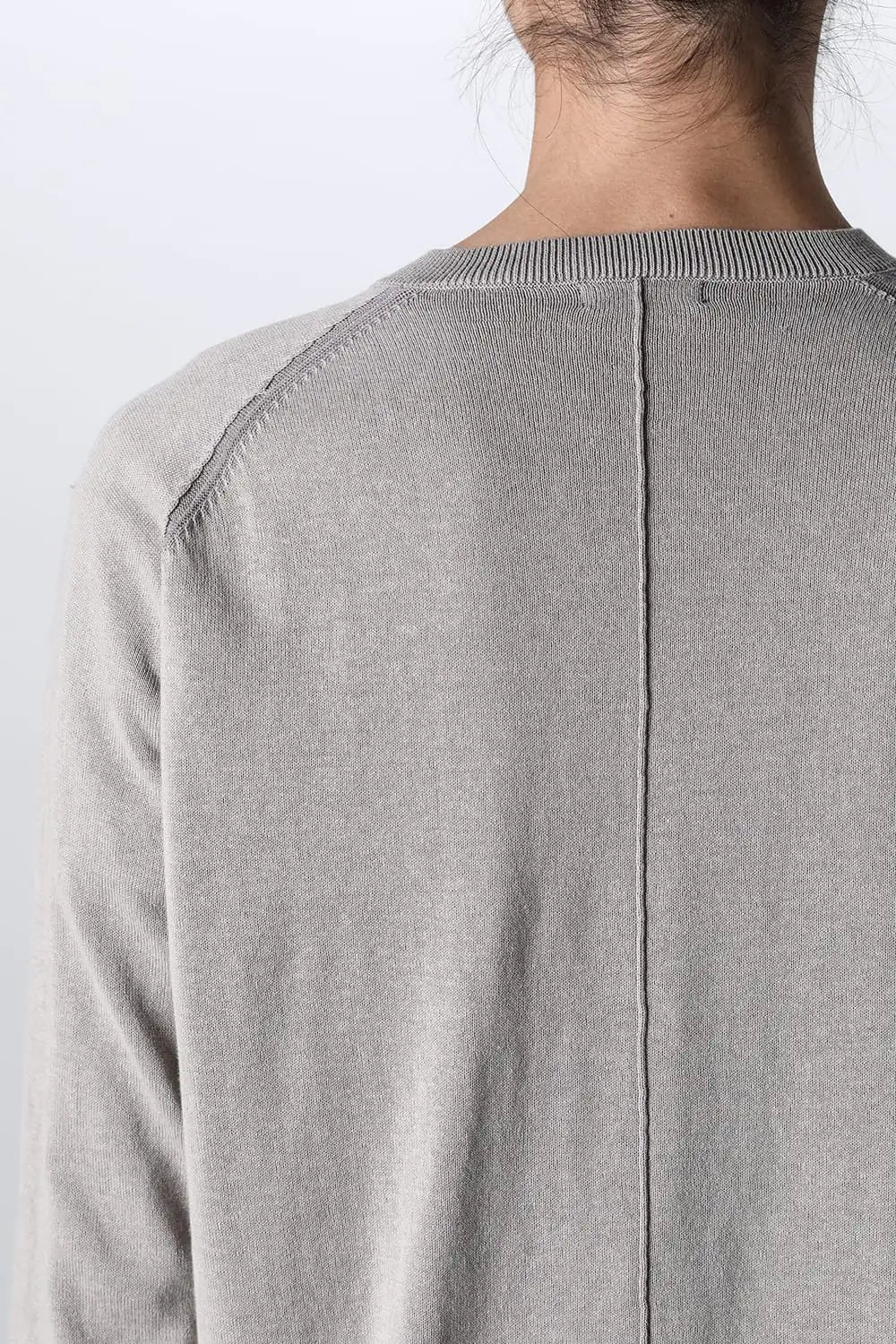 ロングスリーブハイツイストコットン Light Gray