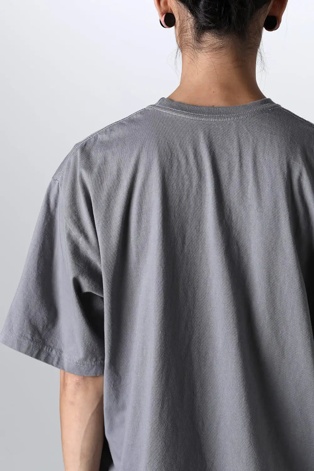NEIGHBORHOOD x Yohji Yamamoto Print Short Sleeve T-Shirt Gray