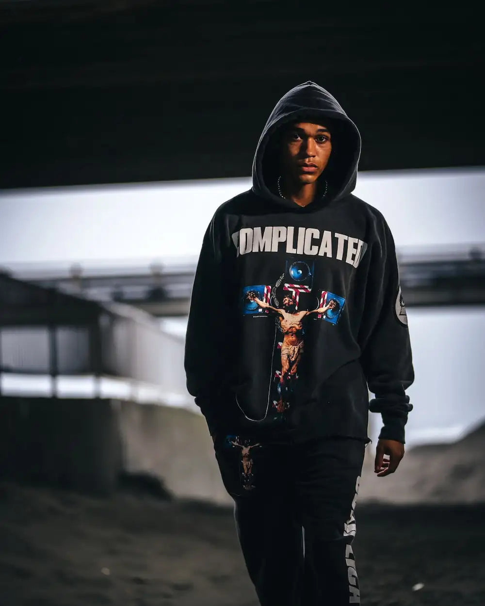 KOSUKE KAWAMURA × SAINT Mxxxxxx COMPLICATED Hoodie