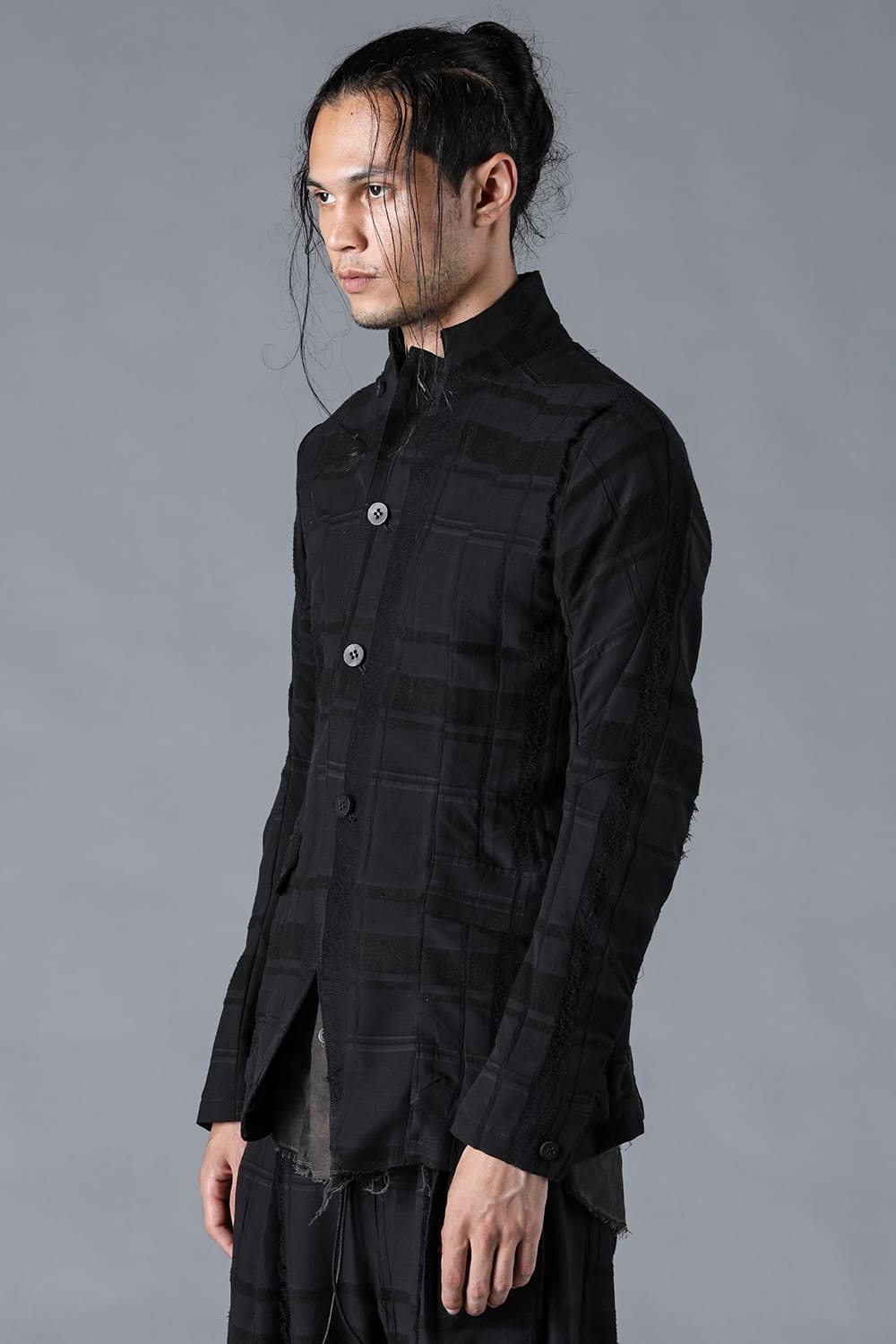 Check Jacquard Jacket