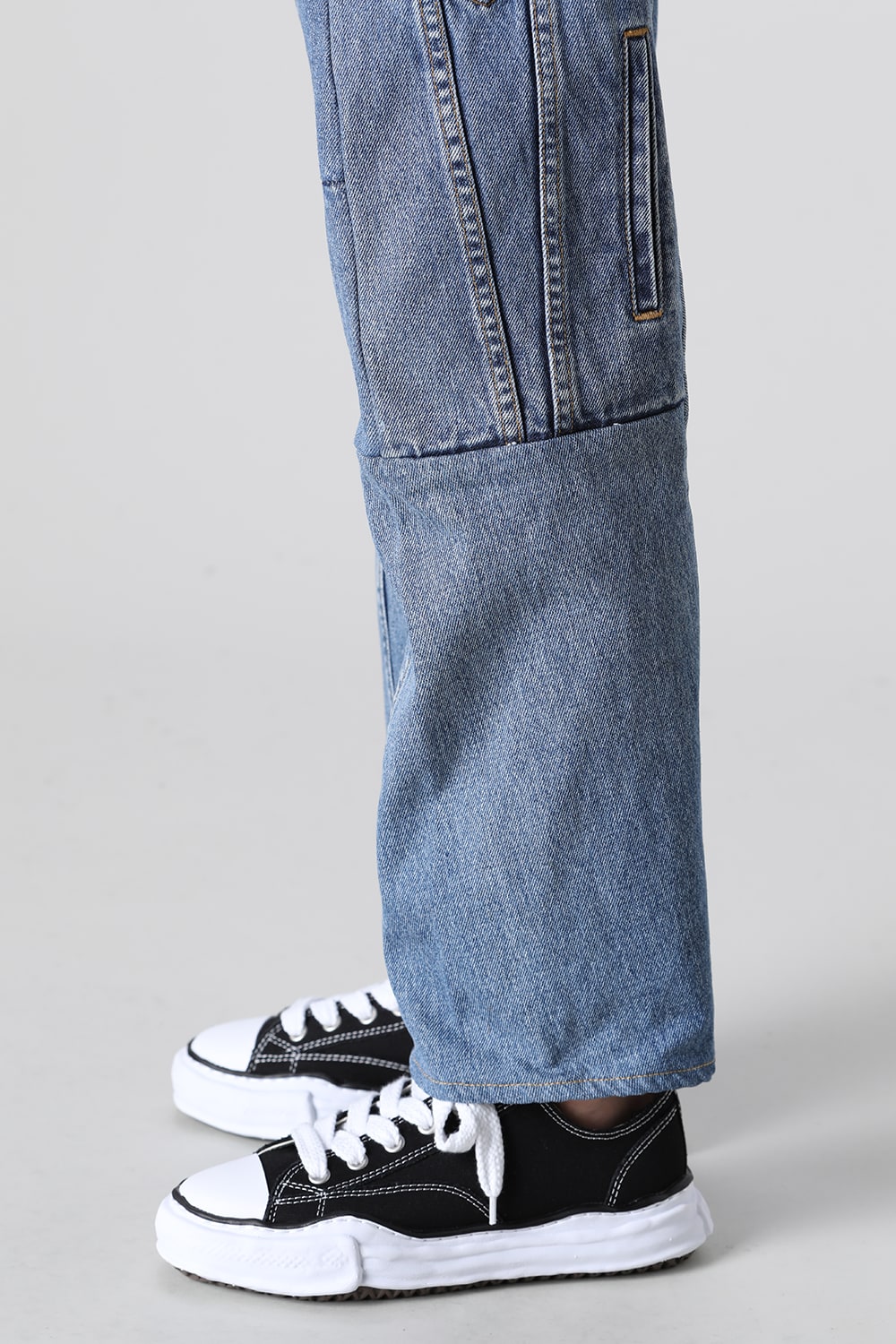 Denim Cargo Pants - M2