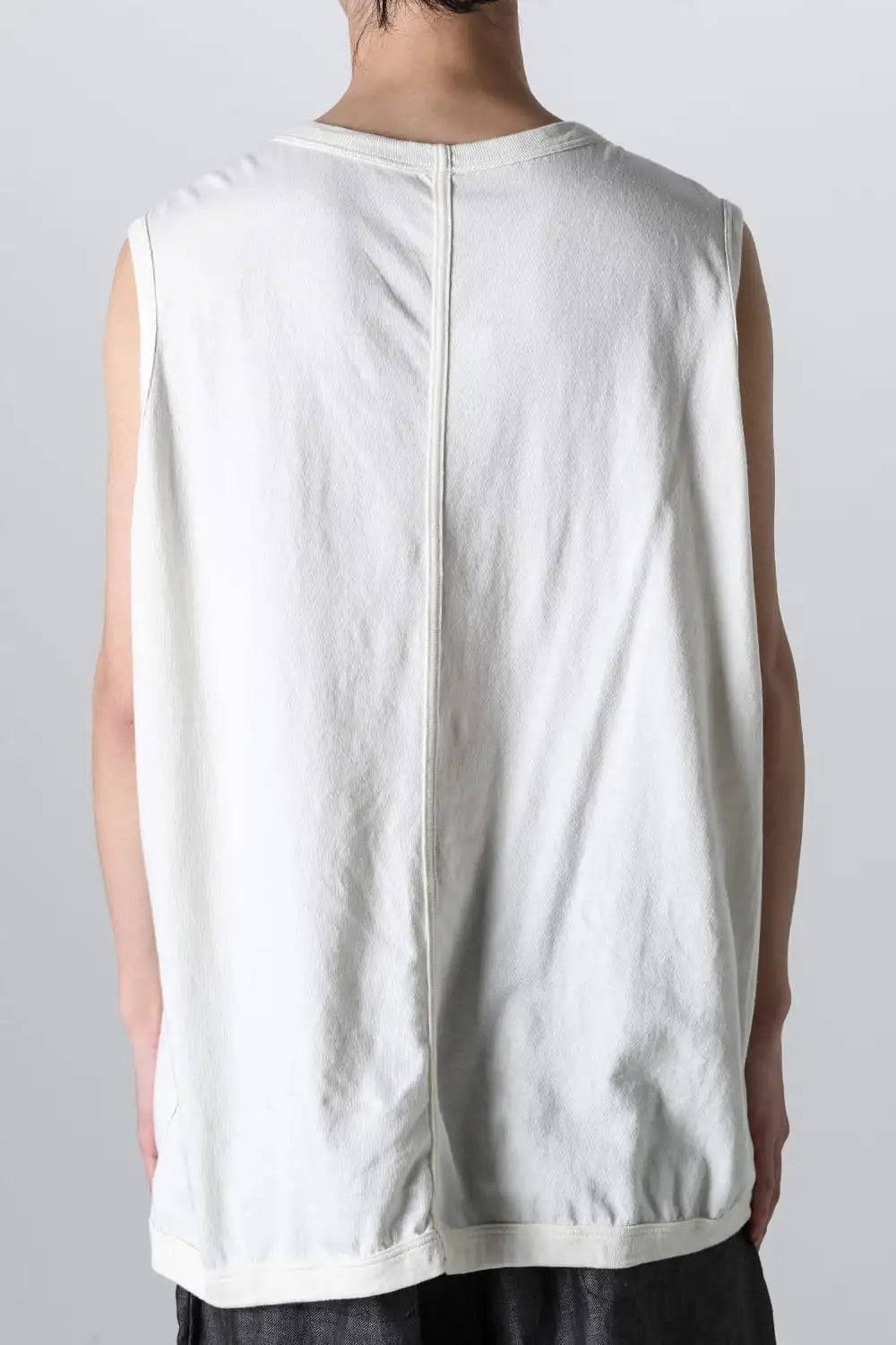 SLEEVELESS TEE Cotton Hemp Jersey KINARI