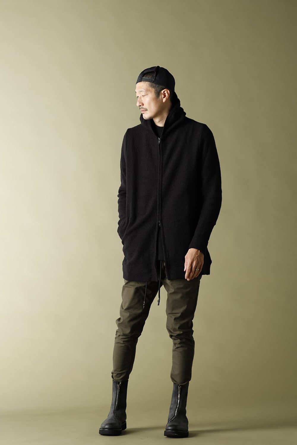 CROPPED SLIM EASY Khaki