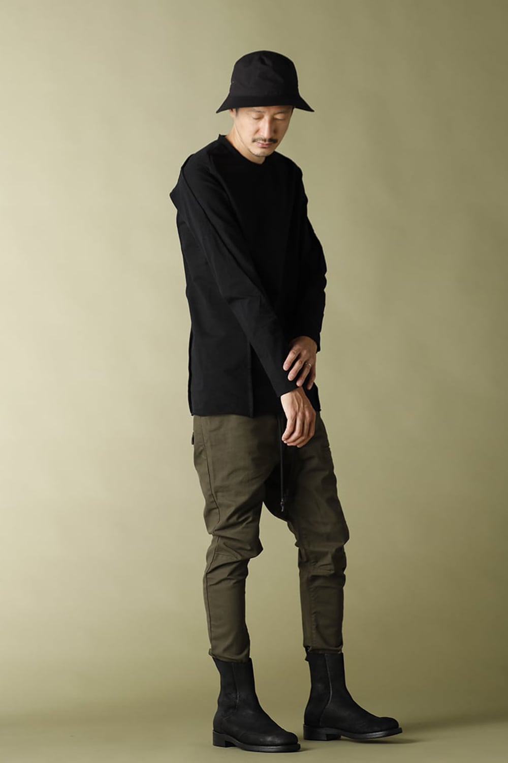 CROPPED SLIM EASY Khaki