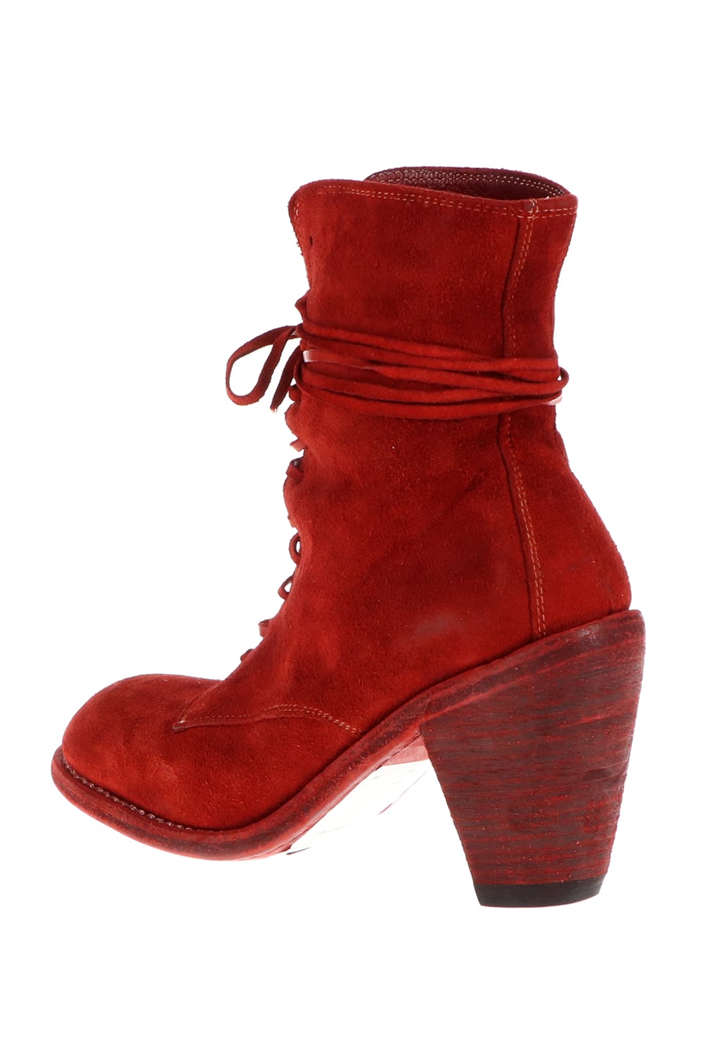 3005 - High Heel Laced Up Boots