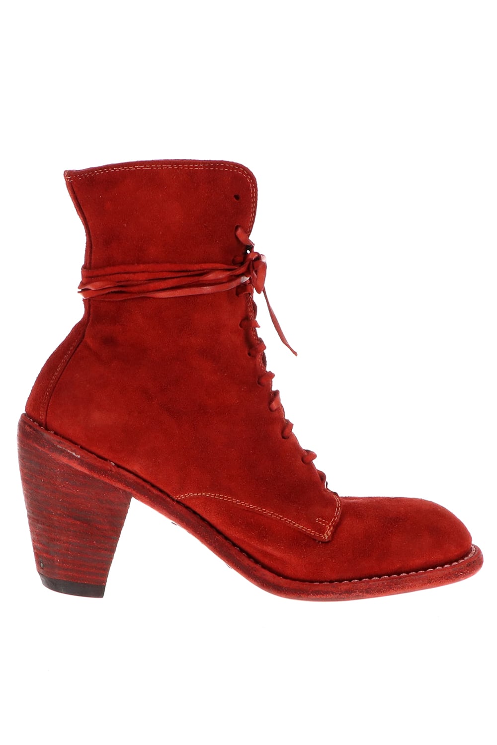 3005 - High Heel Laced Up Boots