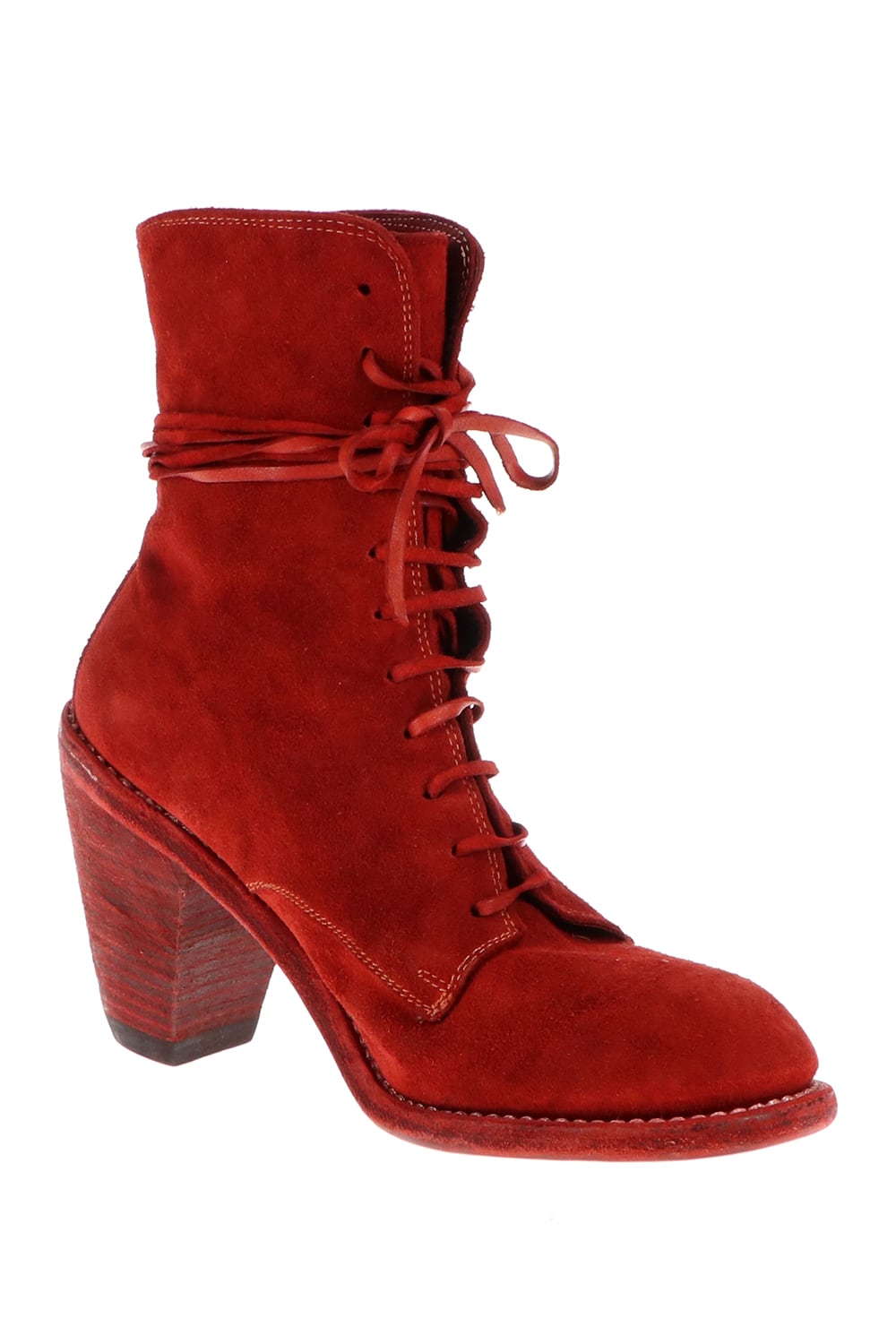 3005 - High Heel Laced Up Boots