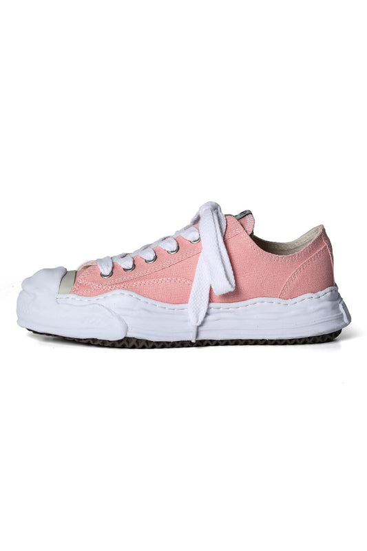 HANK Original sole Toe cap sneaker LOW canvas Pink