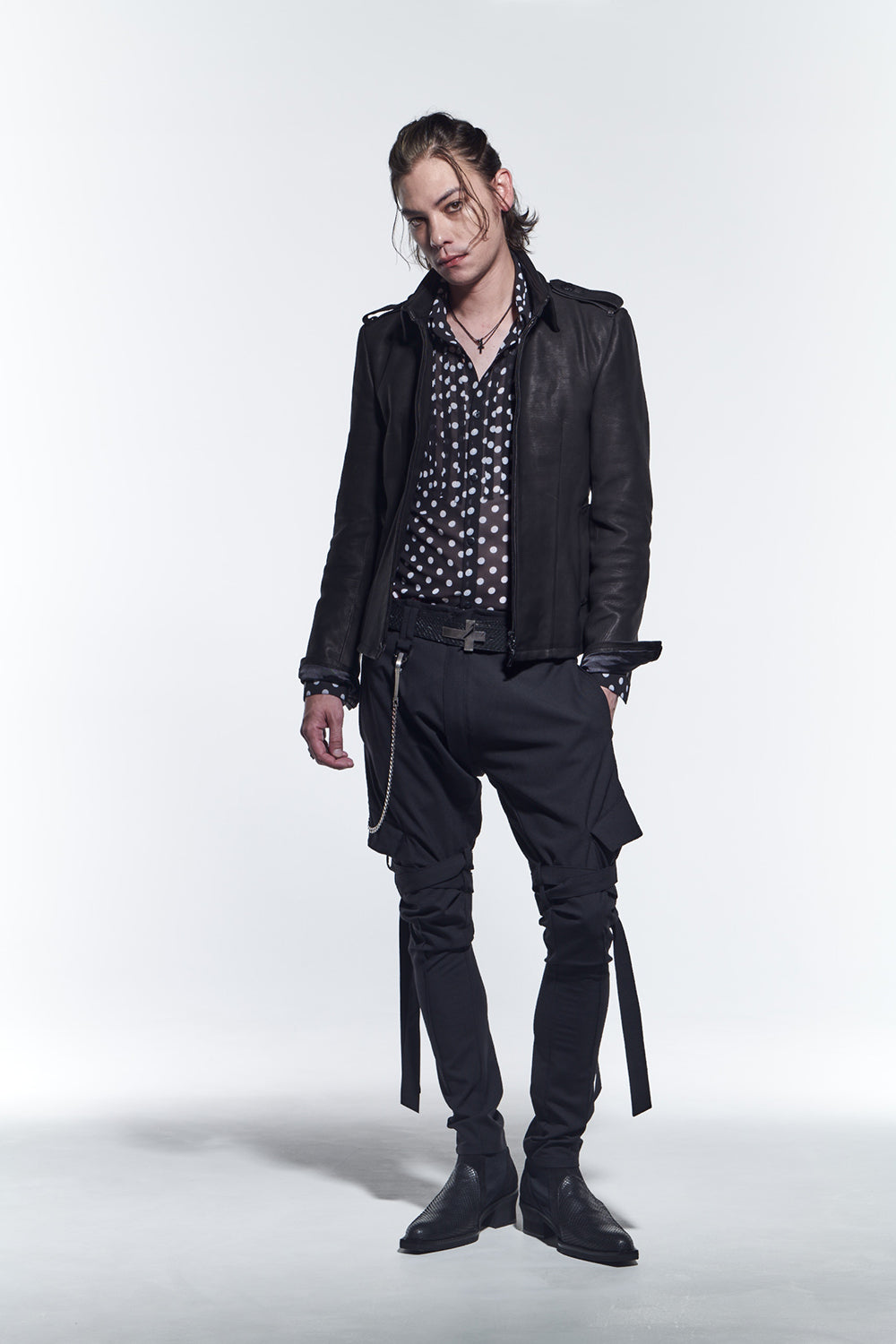 Saruel Bondage Pants Black