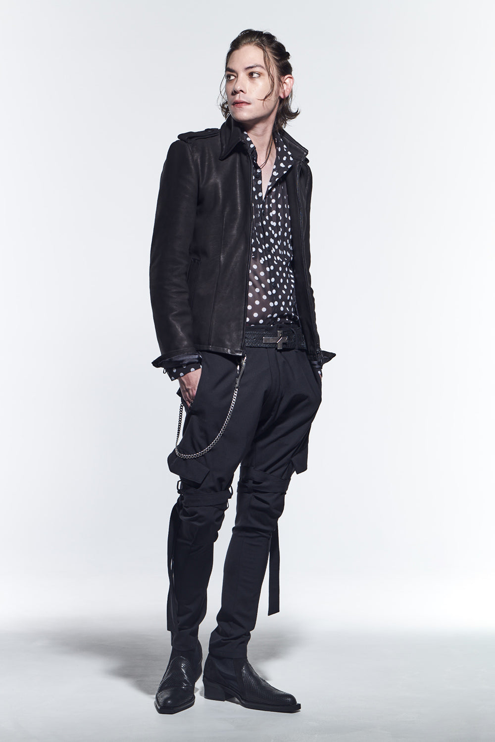 Saruel Bondage Pants Black