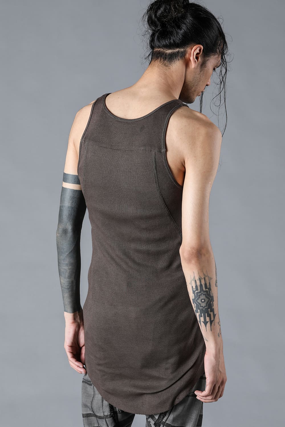 Cotton x Rayon Ribbed Tank Top