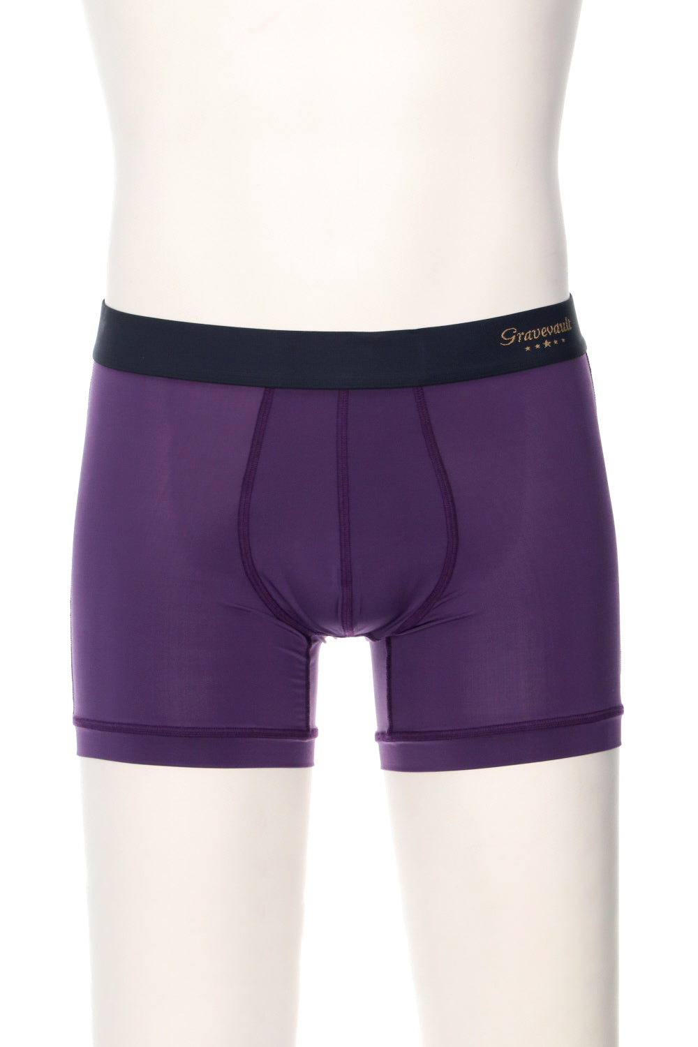 Plain Short Boxer Dark Violet