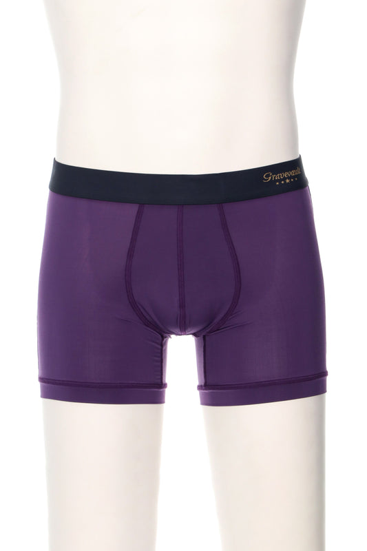 Plain Short Boxer Dark Violet
