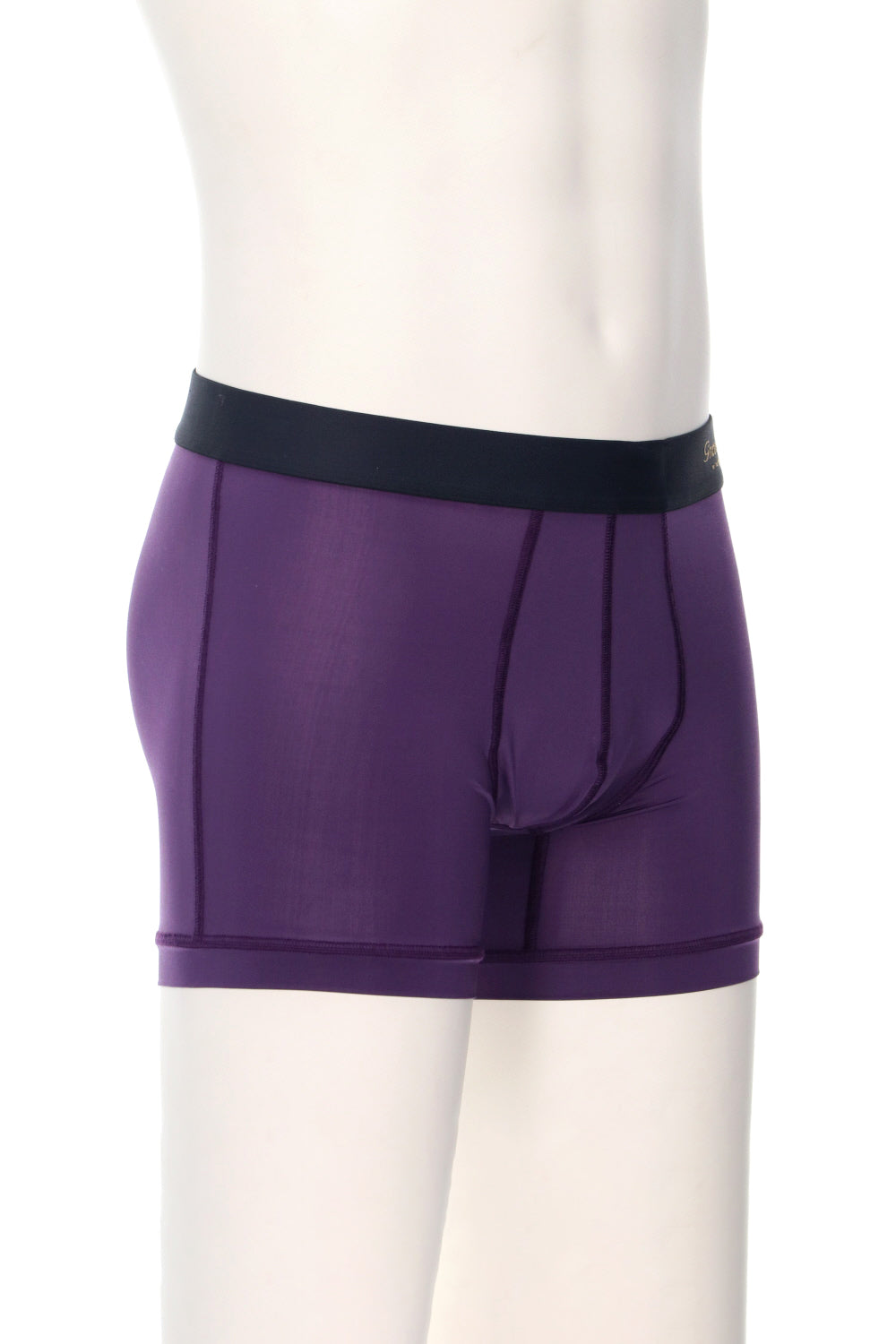 Plain Short Boxer Dark Violet