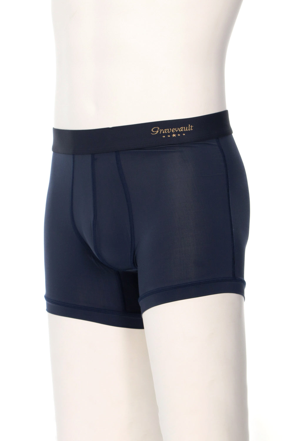 Plain Short Boxer Navy