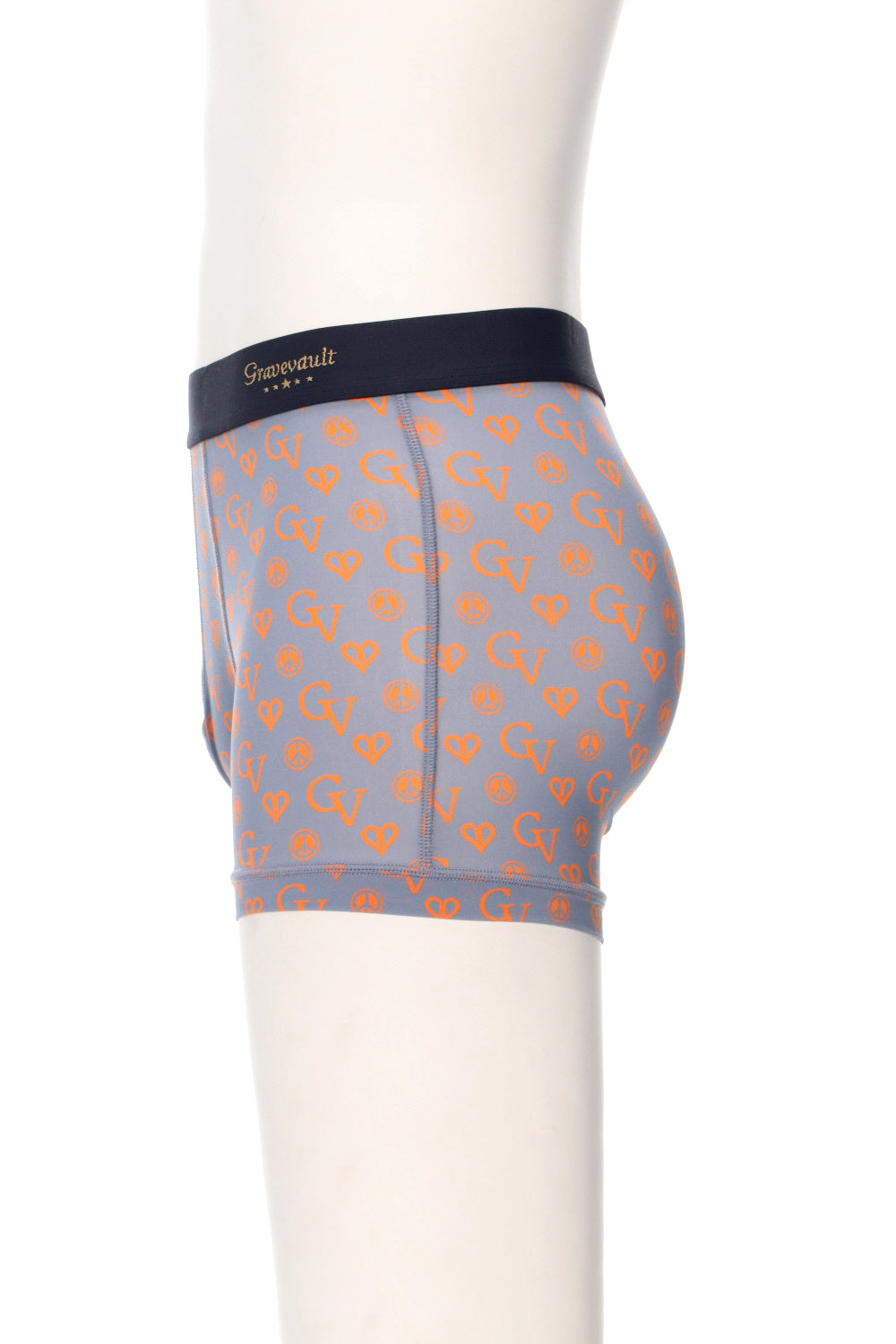 GVMonogram Short Boxer Gray