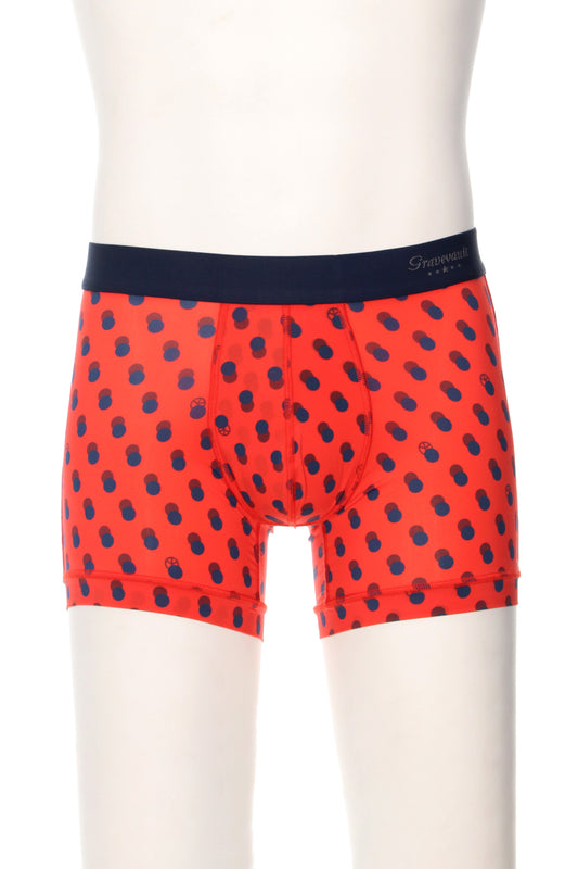 Peace Short Boxer Red