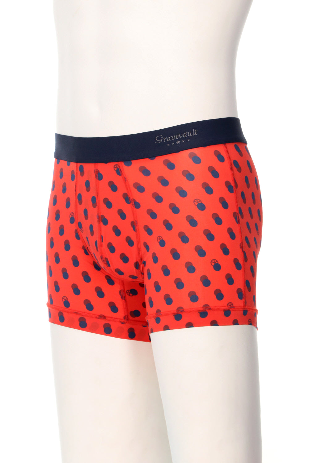 Peace Short Boxer Red