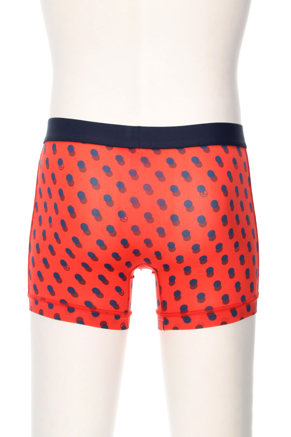 Peace Short Boxer Red