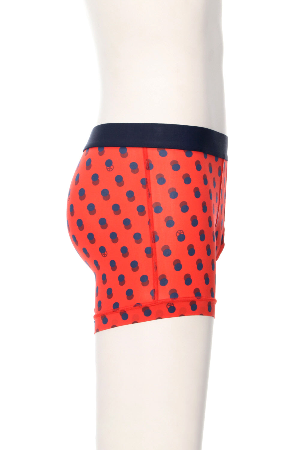 Peace Short Boxer Red
