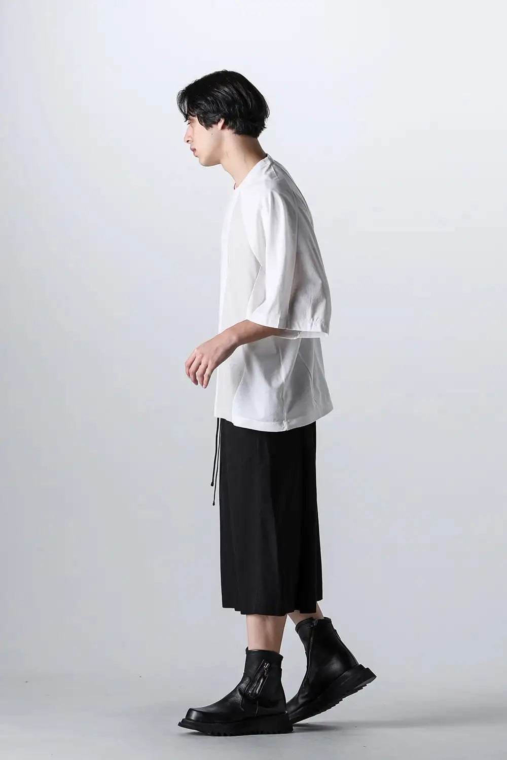 Cotton High Twist SZ Jersery Big Kite T-shirt Off × Plaster