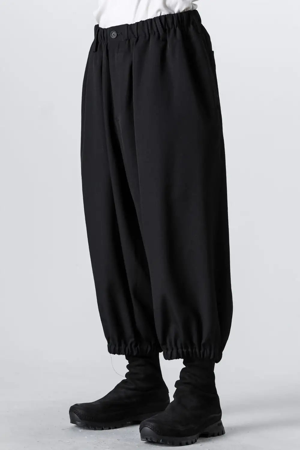 Gathered 9 part length Pants