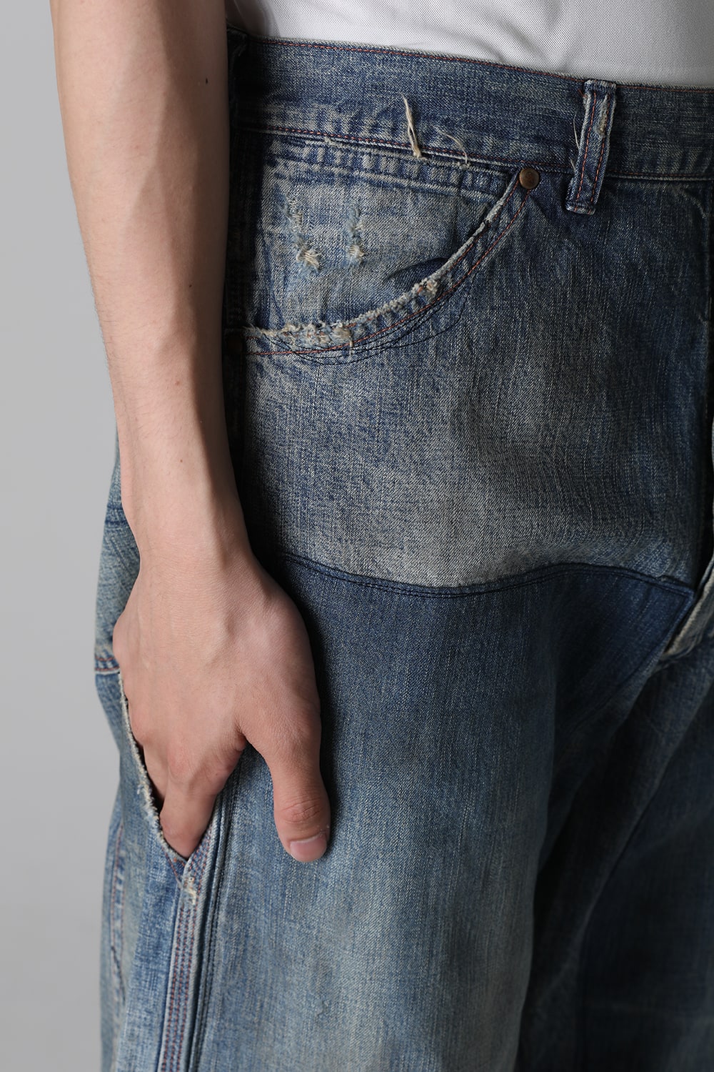 デニム ペインターパンツ