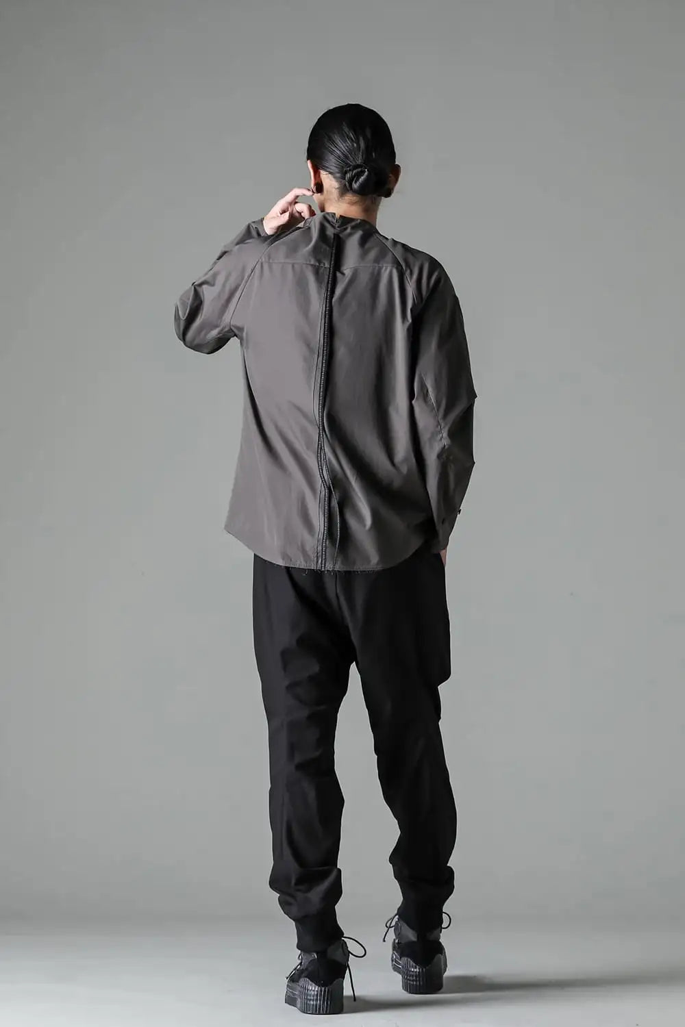 Jogger pants 60/2 cotton gabardine