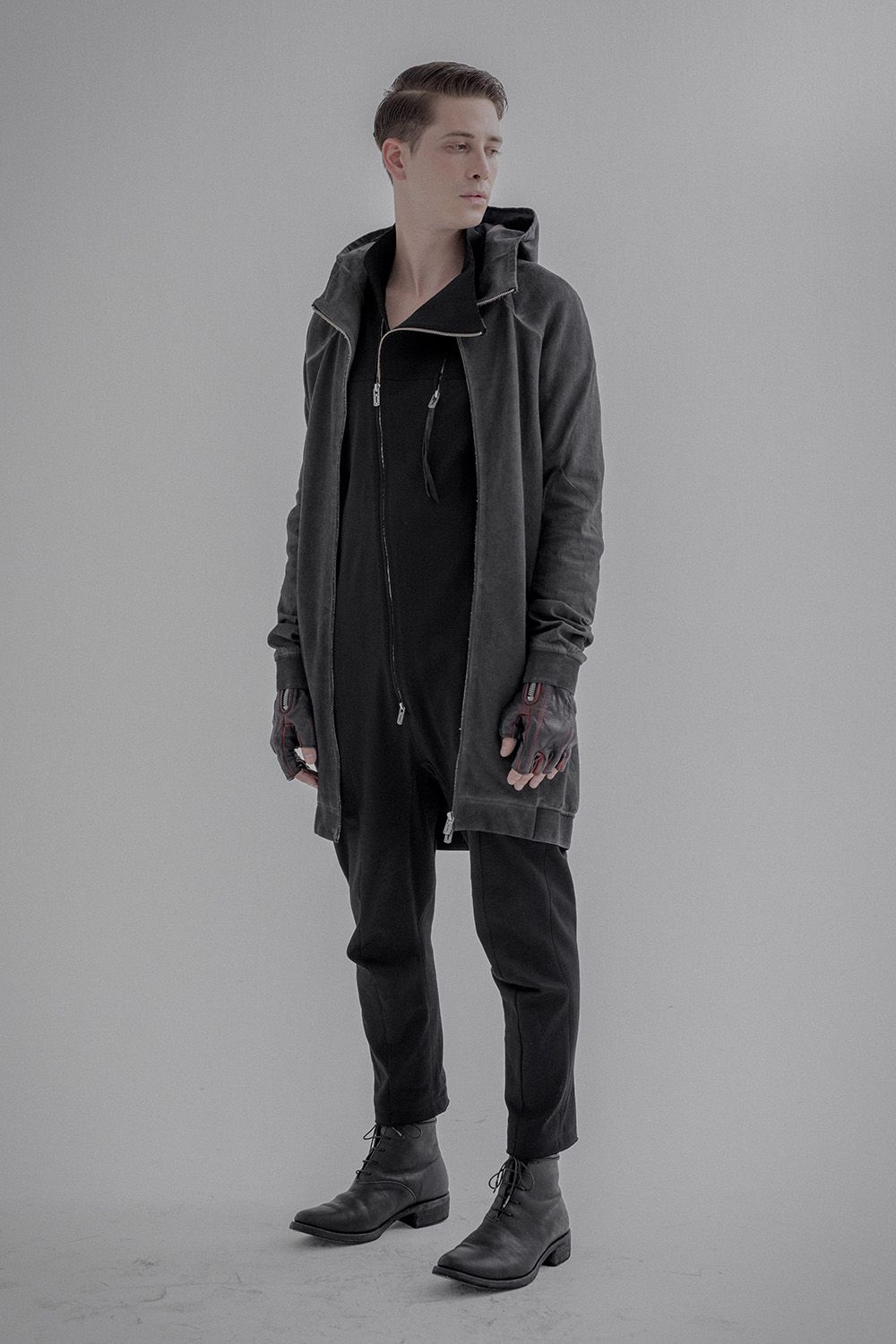 Medium Heavy jersey cold die long Parka - ST101-0029S